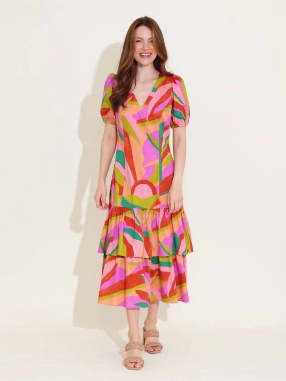 Alden Adair Riley Midi Dress in Daybreak